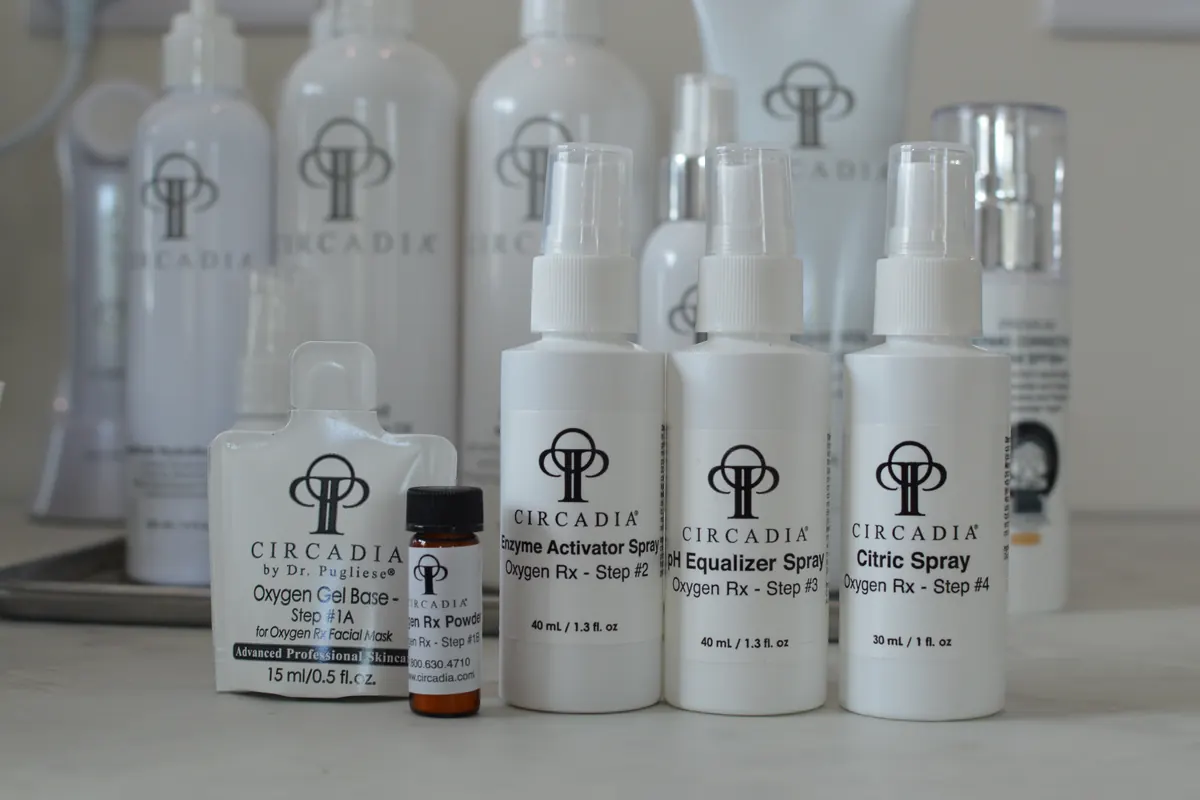 Circadia Oxygen Rx brightening products